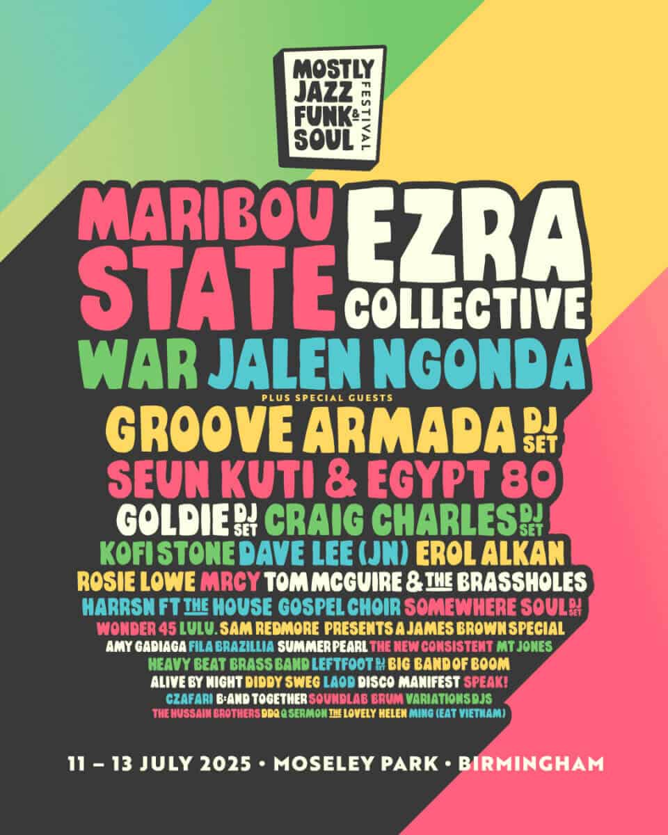 Mostly Jazz Funk Soul Moseley Park